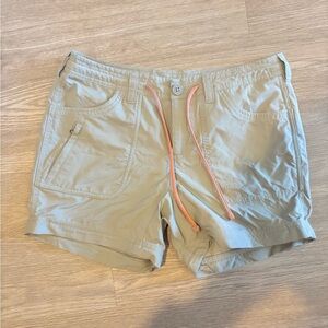 North Face Nylon Hiking Cargo Shorts